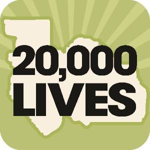 20000 Lives Logo