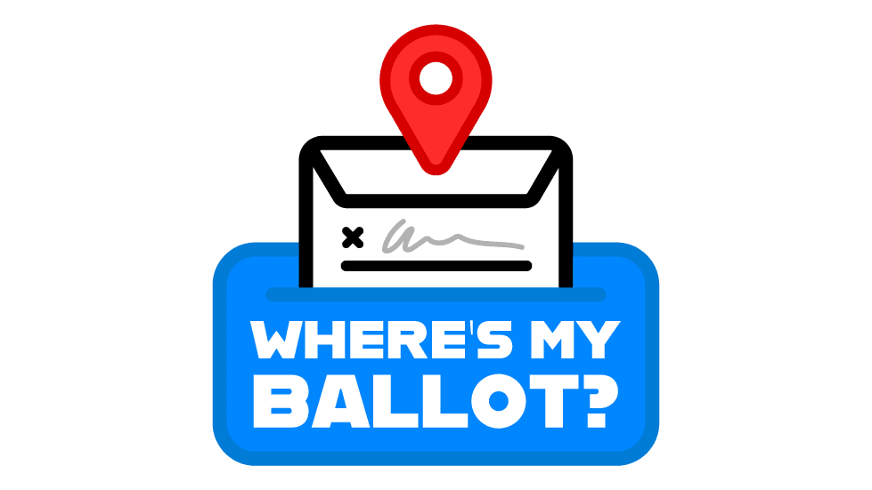 where is my ballot  Opens in new window