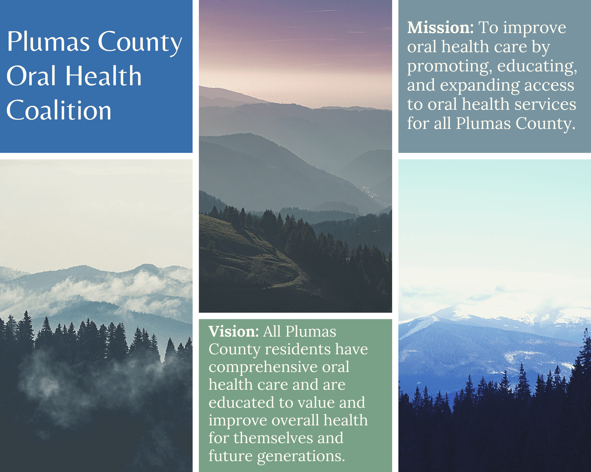 Plumas County Oral Health Coalition