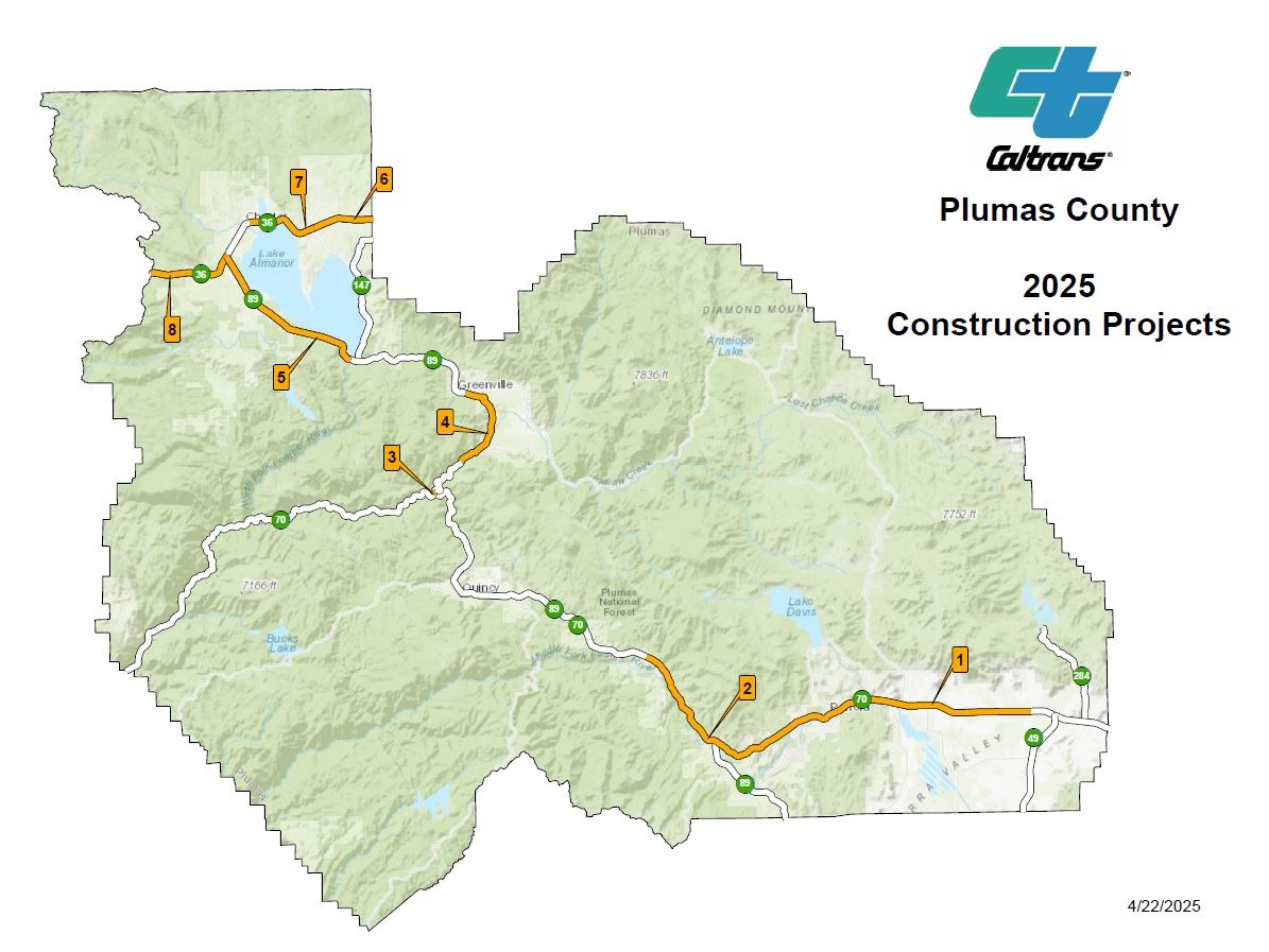 Caltrans Projects Map 2025